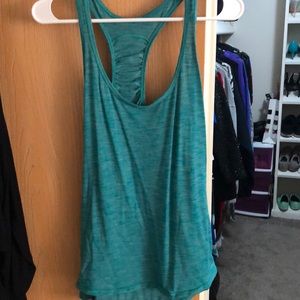 Teal LuluLemon tank